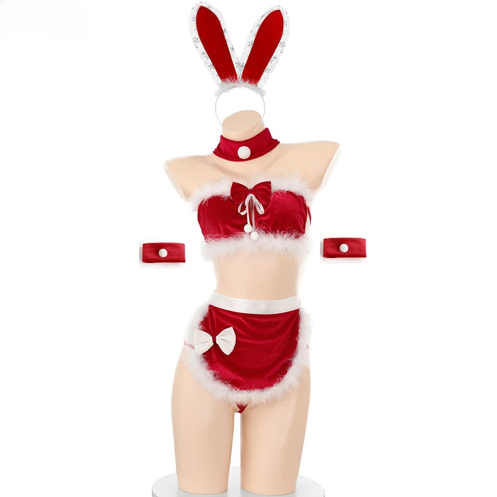Cosplay Anime Bunny Girl - Christmas Bunny Maid Uniform Cosplay Costume