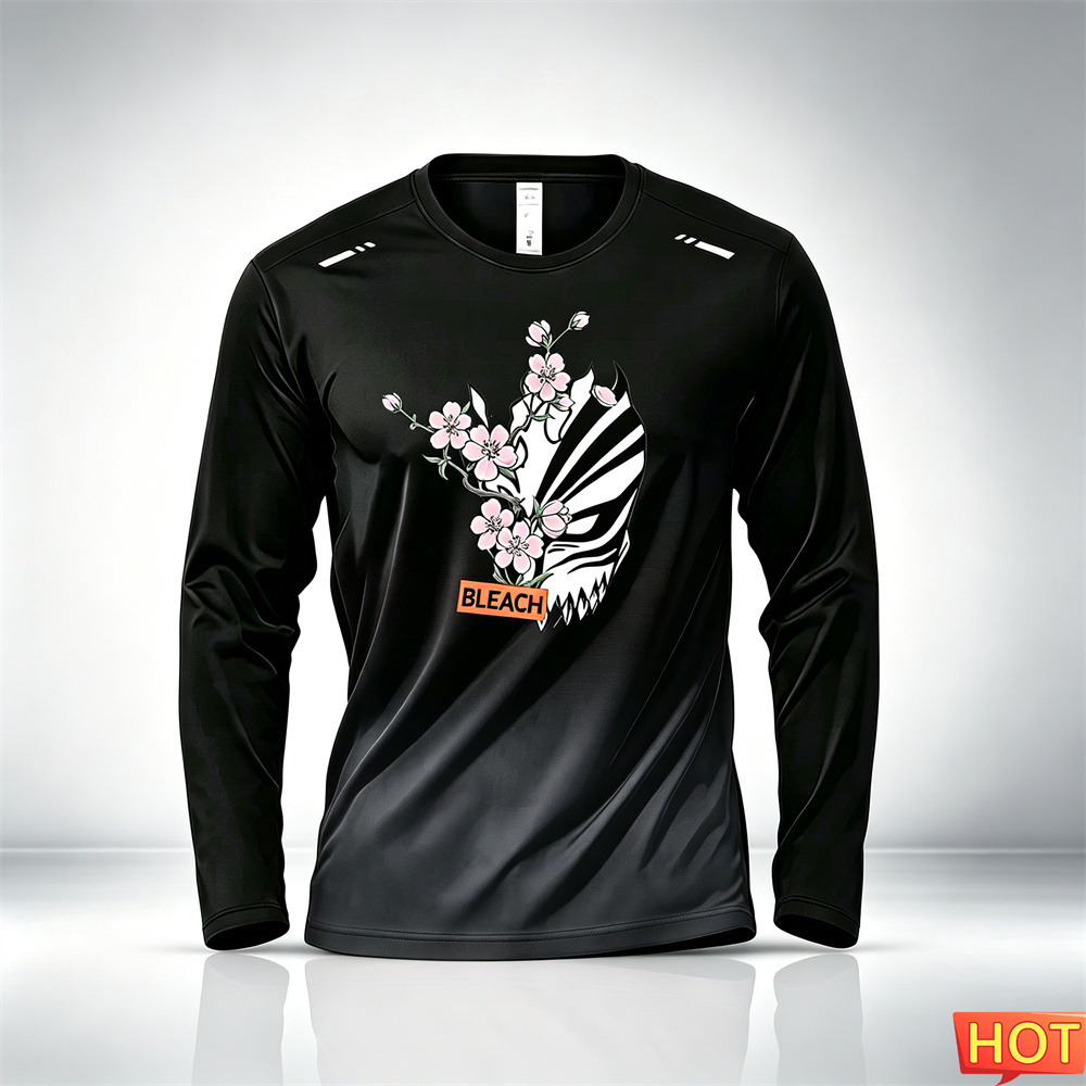 Anime & Cosplay Expo Acx 2025 - Anime Pattern Men's Long Sleeve T-shirt