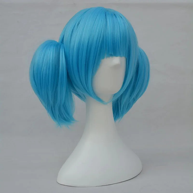 Anime Cosplay Blue Hair - 2026 Sally Face Sallyface Cosplay Wig