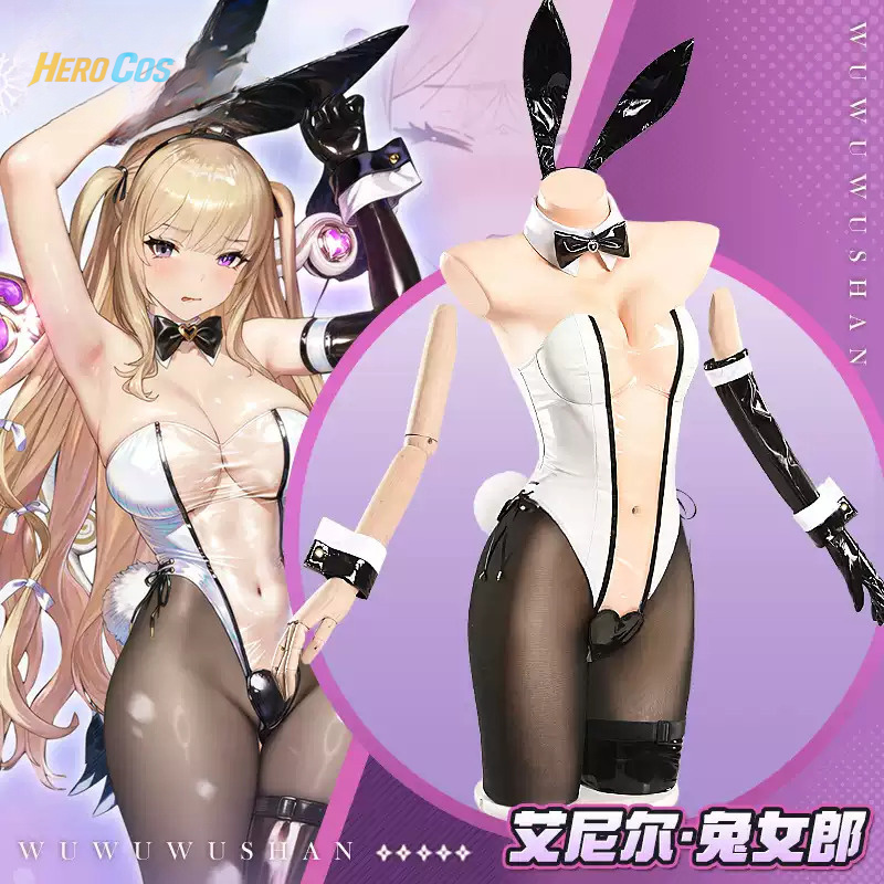 Cosplay Anime Bunny Girl - Game Browndust2 Aynil Cosplay Costume Bunny