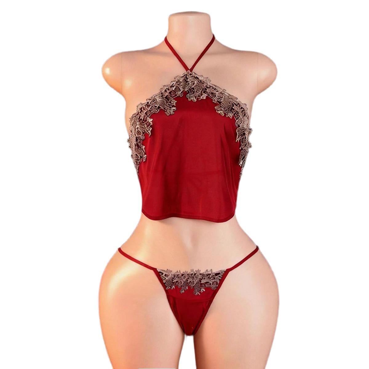 Anime & Cosplay Expo Acx 2025 - Court Red Bellyband with Panty Sling