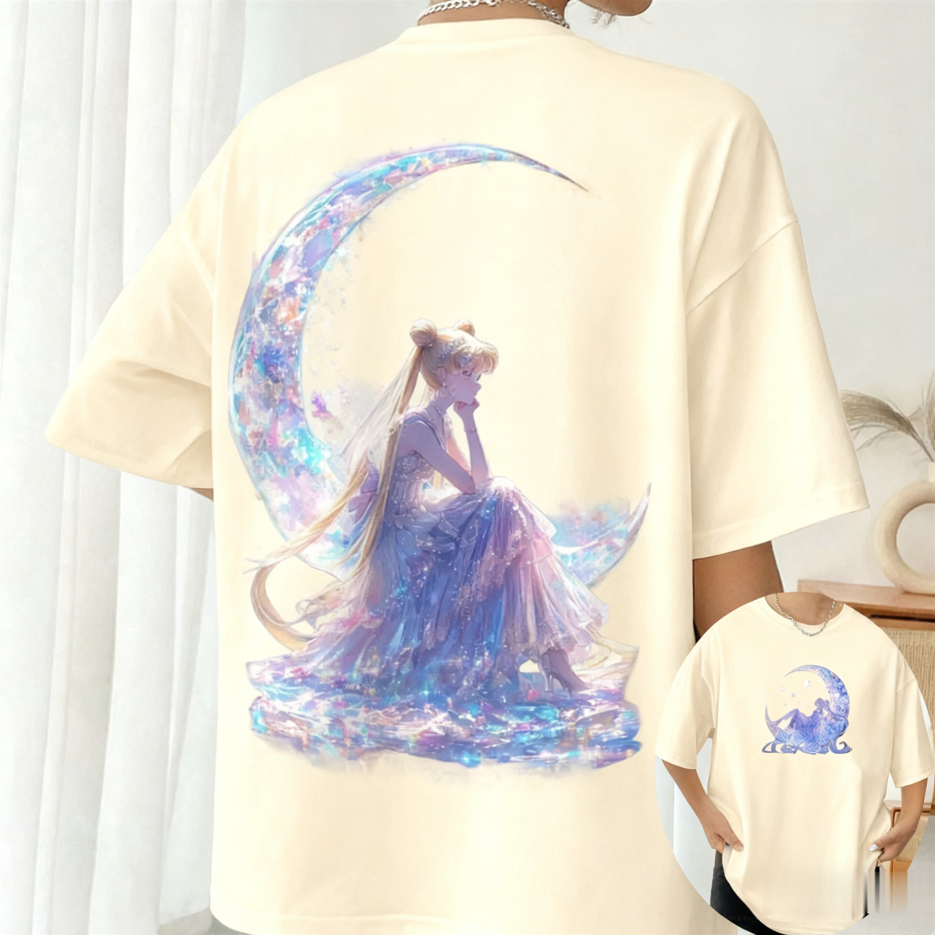 Anime Cosplay Girlfriend - 2026 Sailor Moon Anime Printed Women's