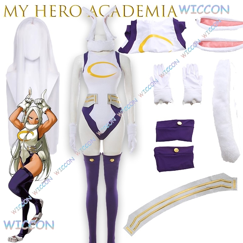 Cosplay Anime Bunny Girl - wona@MyHero Acade Mia Miruko Cosplay Costume