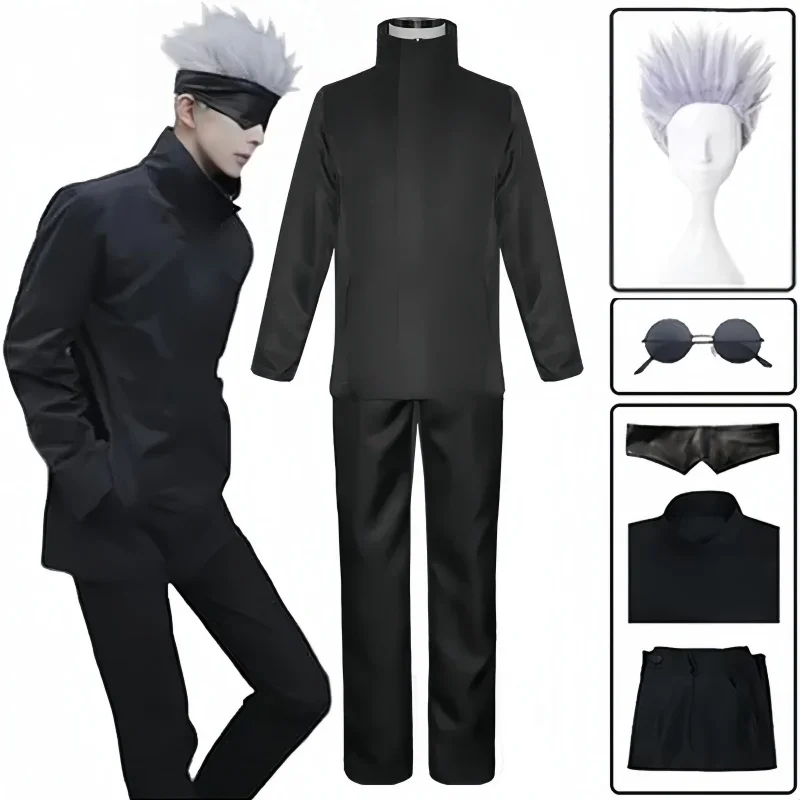 Anime Cosplay Gojo - Anime Jujutsu Satoru Gojo Cosplay Costume