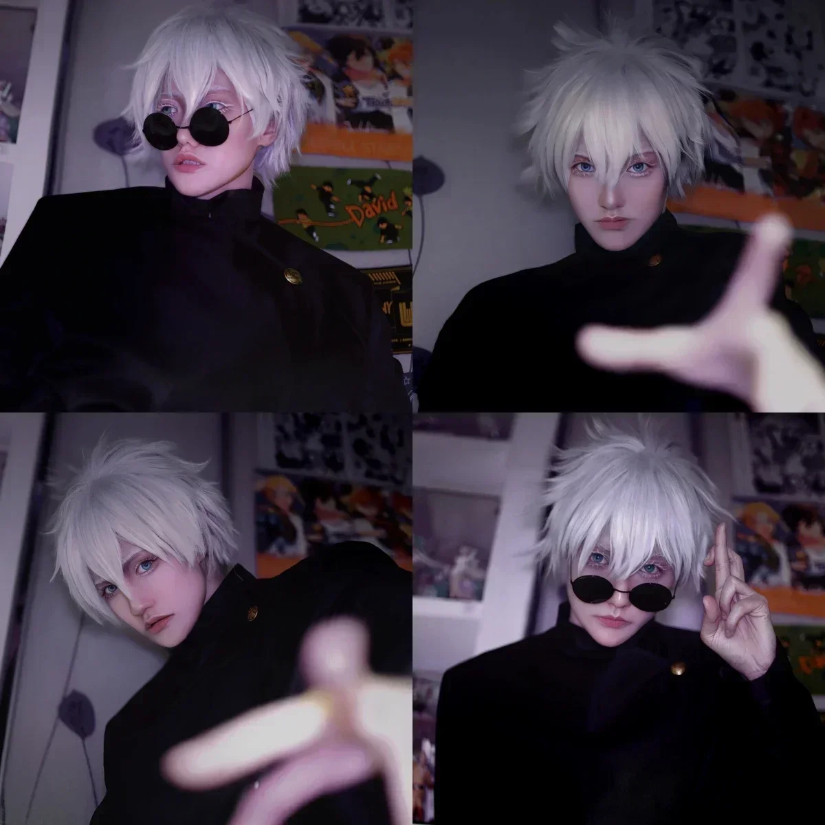 Gojo Satoru Cosplay Costumes p - Anime Cosplay Gojo review and price