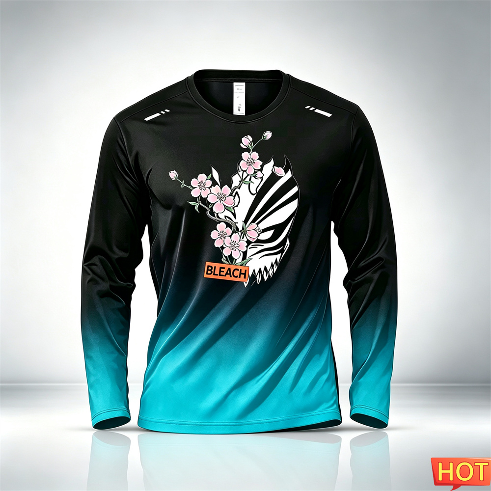 Anime Pattern Men's Long Sleev - Anime & Cosplay Expo Acx 2025 review and price