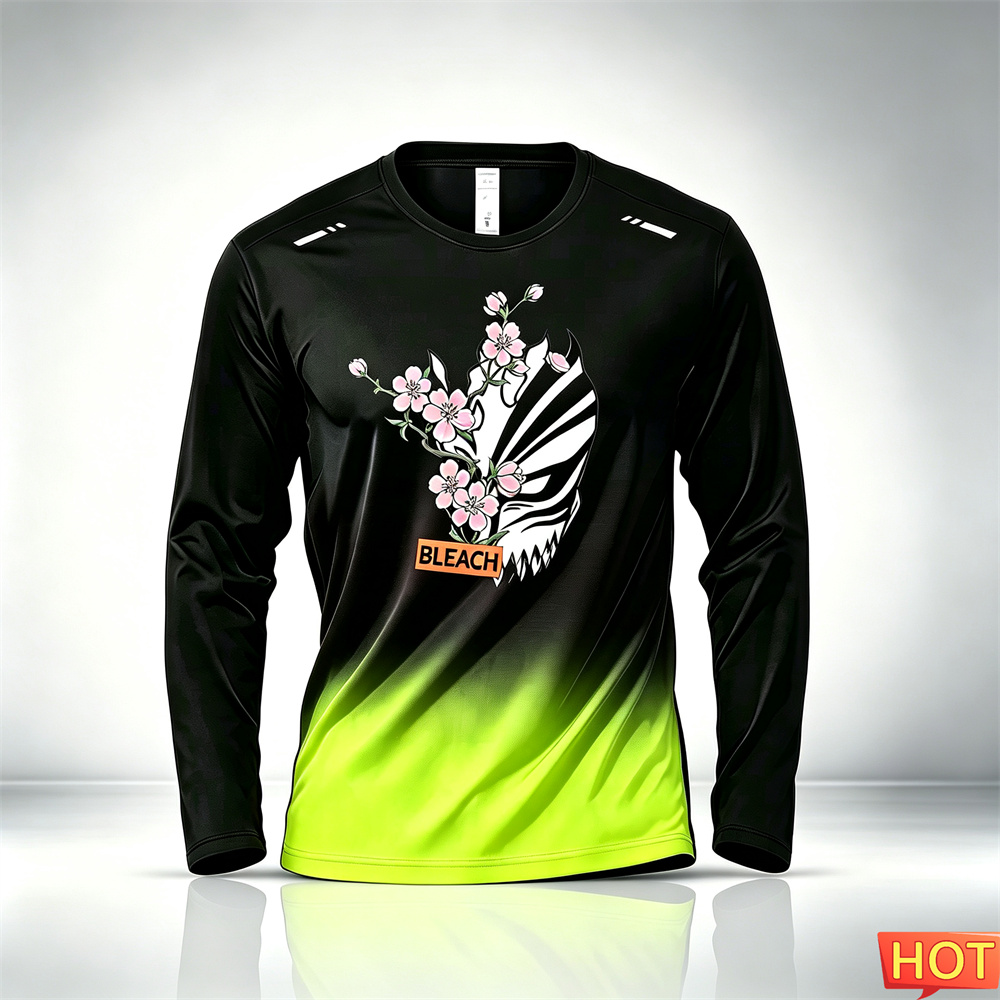 Anime Pattern Men's Long Sleev - Anime & Cosplay Expo Acx 2025 review and price