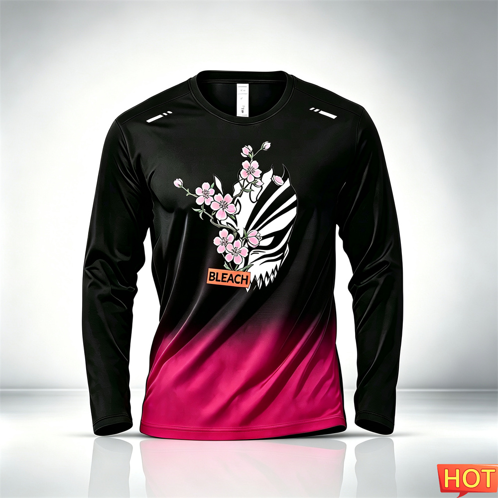 Anime Pattern Men's Long Sleev - Anime & Cosplay Expo Acx 2025 review and price