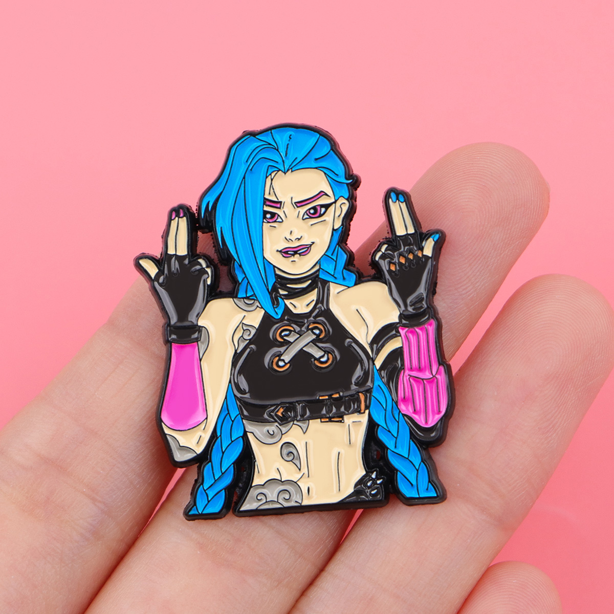 Anime Villain Character Enamel - Anime Cosplay Girlfriend review and price