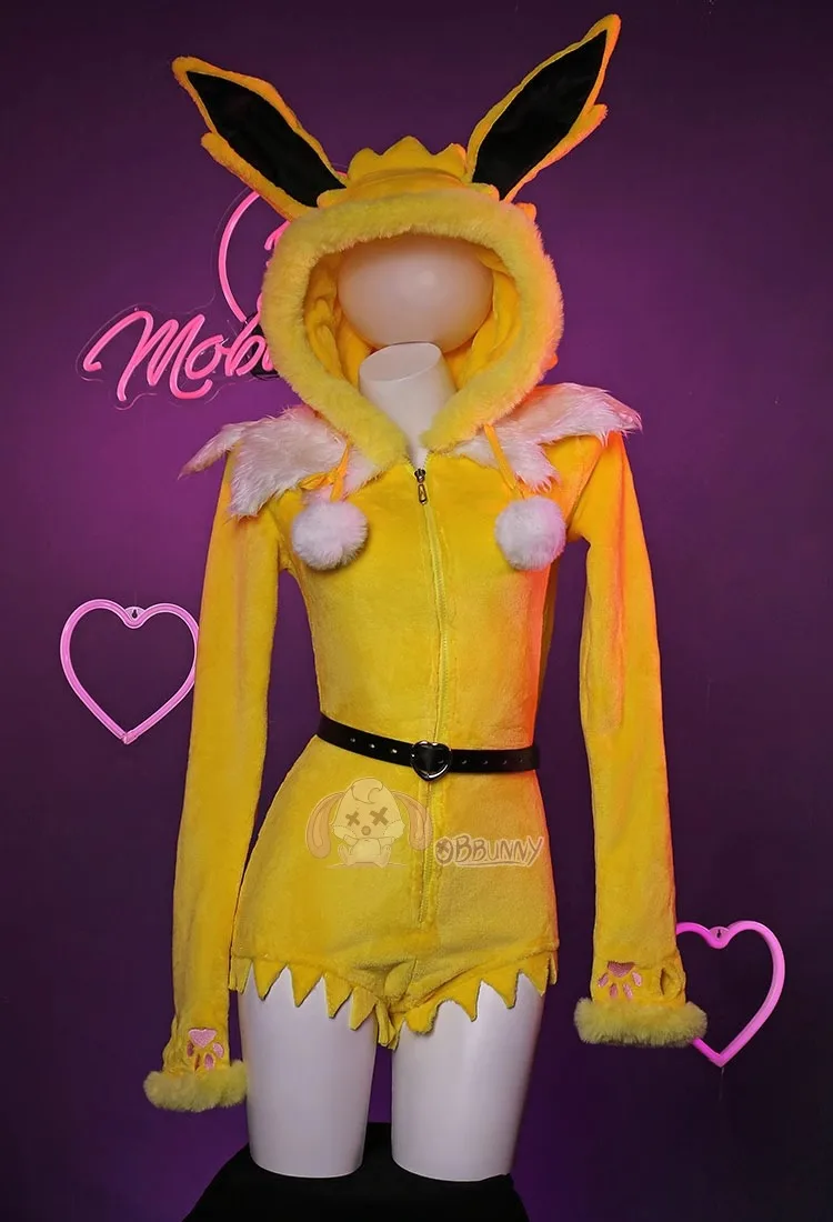 Sexy Deep V Hooded Bodysuit So - Cosplay Anime Bunny Girl review and price