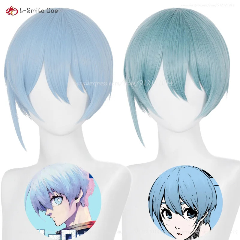 Anime Hiori Yo Cosplay 28cm Li - Anime Cosplay Blue Hair review and price