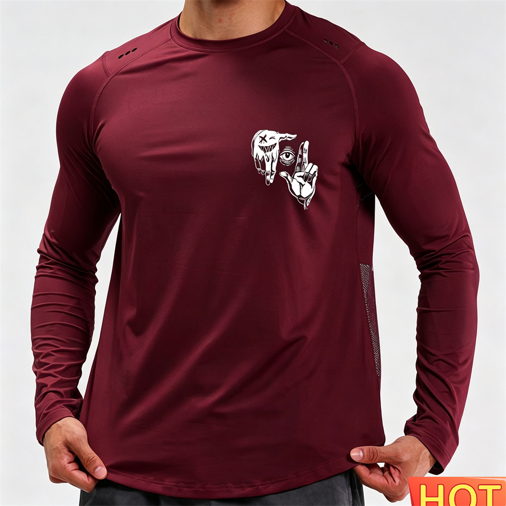 Autumn Men's Fitness Long slee - Anime & Cosplay Expo Acx 2025 review and price
