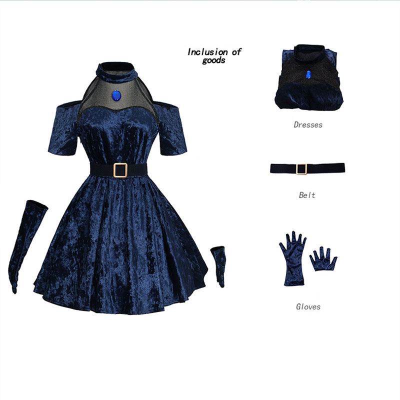 Mizi Cosplay Anime Alien Stage - Anime Cosplay Blue Hair review and price