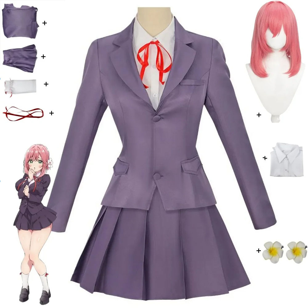 Anime The 100 Girlfriends Who  - Anime Cosplay Girlfriend review and price
