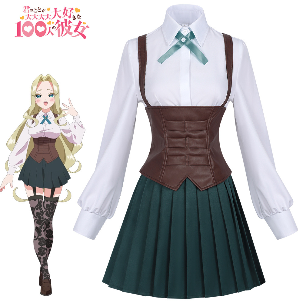 Anime The 100 Girlfriends Who  - Anime Cosplay Girlfriend review and price